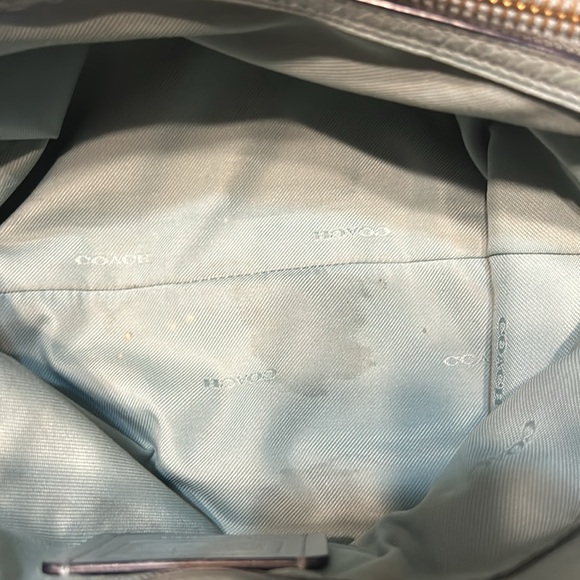 Coach Mercer Satchel Cloud Leather